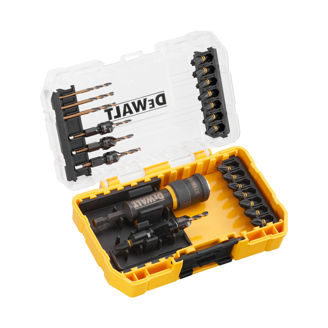 Mynd af DeWalt TOUGHCASE bita- og úrsnararaborsett 24 stk.