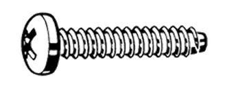 Mynd af Boddýskrúfa   3,9 X    9,5mm