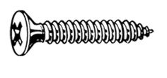 Mynd af Boddýskrúfa US PH   4,8 X   25mm