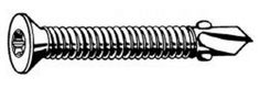 Mynd af Borskrúfa Torx   6,3 X   50mm