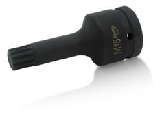 Mynd af Spline M18 langur 1/2"