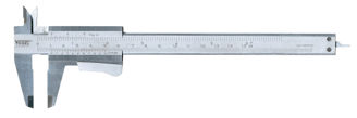 Mynd af Rennimál 150mm með fjöður