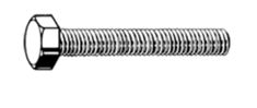 Mynd af Bolti uppsnittaður   3 X    8mm