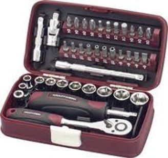 Mynd af Topplyklasett 1/4" 38 Stk