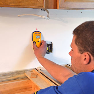 Mynd af Holrúmsskanni fyrir timbur- og málmstoðir