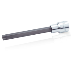 Mynd af Toppur Torx 1/2" T45 Langur með gati Toptul