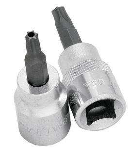 Mynd af Toppur Torx með gati 3/8" T15 Kraftwerk