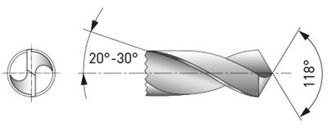 Mynd af Stálbor HSS DIN 338-N 4,9mm
