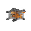 Mynd af DEWALT 54V XR Borðsög - 2 X 6,0 Ah Rafhlöður