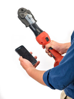 Mynd af Ridgid RP219 pressuvél 19kN m. Bluetooth