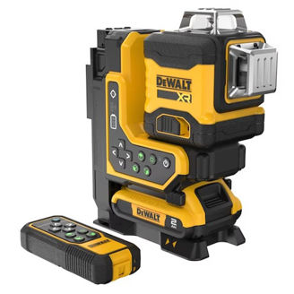 Mynd af DeWalt 18V XR 3x360° línulaser grænn - stakur