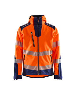 Mynd af BLÅKLÄDER Softshell jakki EN ISO 20471