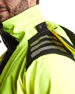 Mynd af BLÅKLÄDER Softshell jakki EN ISO 20471