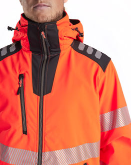 Mynd af BLÅKLÄDER Softshell jakki EN ISO 20471