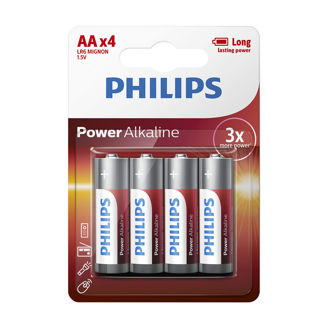 Mynd af Rafhlöður AA 4 stk PHILIPS