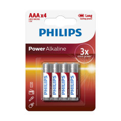 Mynd af Rafhlöður AAA 4 stk PHILIPS