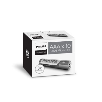 Mynd af Rafhlöður AAA 10 stk PHILIPS