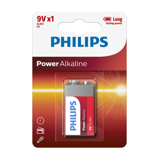 Mynd af Rafhlaða 9V 1 stk PHILIPS
