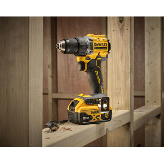 Mynd af DEWALT 18V kolalaus borvél - 2 x 5,0Ah