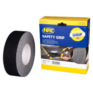 Mynd af Hálkuvarnar límborði 50mm x 5m Svartur