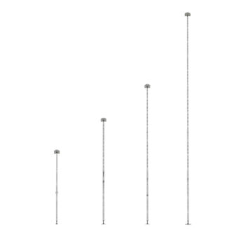 Mynd af GIRAFFE veggstoð 3m