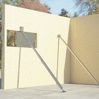 Mynd af GIRAFFE veggstoð 3m