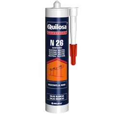 Mynd af sanitary silikon 300ml Glært