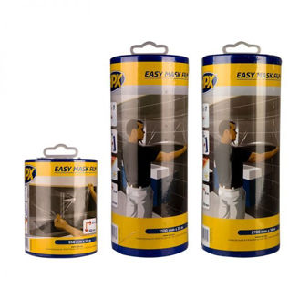 Mynd af Yfirbreiðsla með límbandi hvítt  550mm x 33m + Haldari