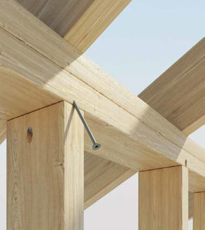 Mynd af HBS EVO Tréskrúfur C4 TX30 6x90mm 100 stk.