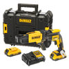 Mynd af DEWALT 18V XR Kolalaus Gips skrúfvél- 2 X 2Ah Rafhlöður