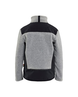 Mynd af BLÅKLÅDER barnaprjónajakki