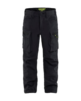 Mynd af BLÅKLÅDER barnasoftshellbuxur