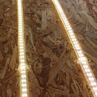 Mynd af Festingar fyrir vinnuljósaborða.  50 stk í poka