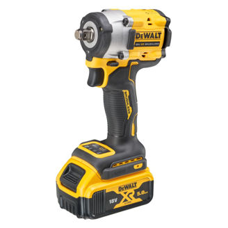 Mynd af DEWALT 18V XR Kolalaus Herslulykill 1/2" - 2 x 5,0Ah