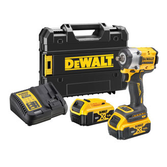 Mynd af DEWALT 18V XR Kolalaus Herslulykill 1/2" - 2 x 5,0Ah